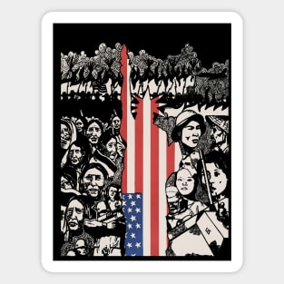 The United States of America Story Magnet